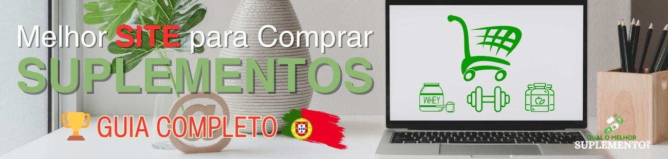 Imagem ilustrativa sobre o Melhor Site para Comprar Suplementos em Portugal, com variedade de produtos, preços acessíveis e entrega rápida.